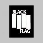 Black Flag mikina s kapucou stiahnutelnou šnúrkami a klokankovým vreckom vpredu 